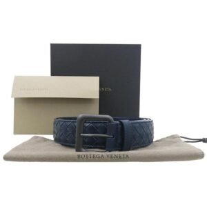 Bottega Veneta Intrecciato Leather Belt