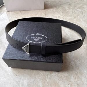 Prada Saffiano Leather Belt