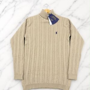 Ralph Lauren Collor Sweater – Beige